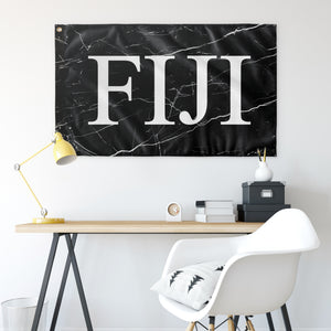FIJI Black Marble Flag