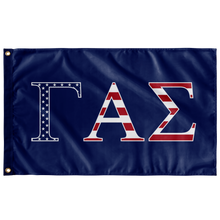 Load image into Gallery viewer, Gamma Alpha Sigma USA Flag - Blue