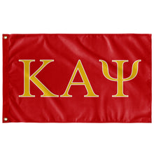 Load image into Gallery viewer, Kappa Alpha Psi Custom Flag - Red, Gold &amp; White