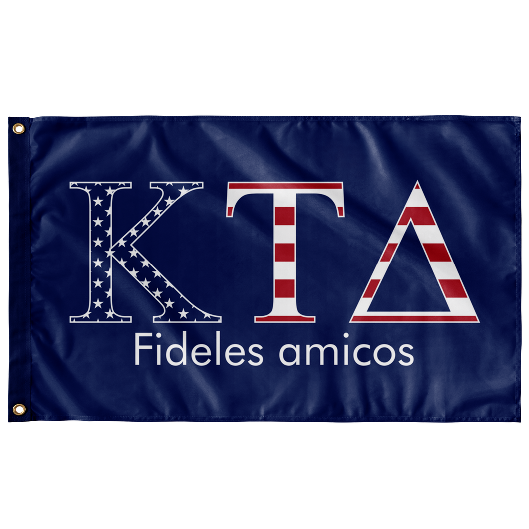 Kappa Tau Delta Custom USA Flag