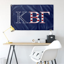 Load image into Gallery viewer, Kappa Beta Gamma USA Flag - Blue