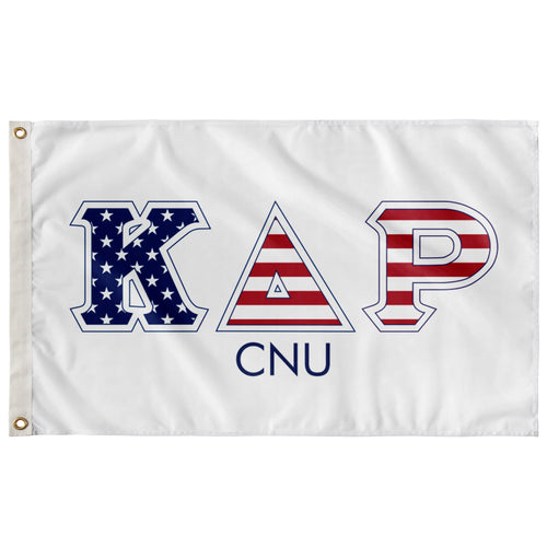 Kappa Delta Rho - CNU - Stars And Stripes Greek Flag
