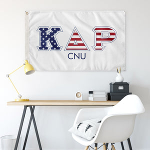 Kappa Delta Rho - CNU - Stars And Stripes Greek Flag