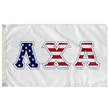 Load image into Gallery viewer, Lambda Chi Alpha Stars &amp; Stripes Fraternity Flag