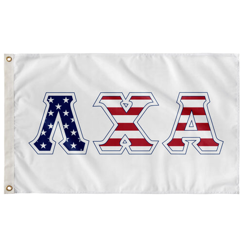 Lambda Chi Alpha Stars & Stripes Fraternity Flag