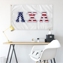 Load image into Gallery viewer, Lambda Chi Alpha Stars &amp; Stripes Fraternity Flag