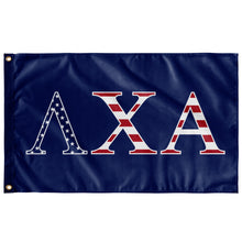 Load image into Gallery viewer, Lambda Chi Alpha USA Banner - Blue