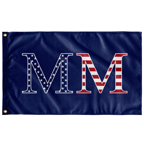 Mu Mu USA Flag - Blue