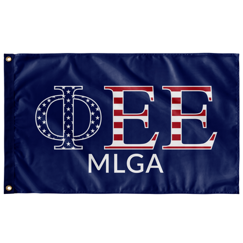 Phi Epsilon Epsilon MLGA USA Flag - Blue