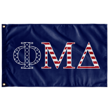 Load image into Gallery viewer, Phi Mu Delta USA Flag