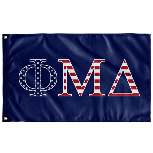 Phi Mu Delta USA Flag