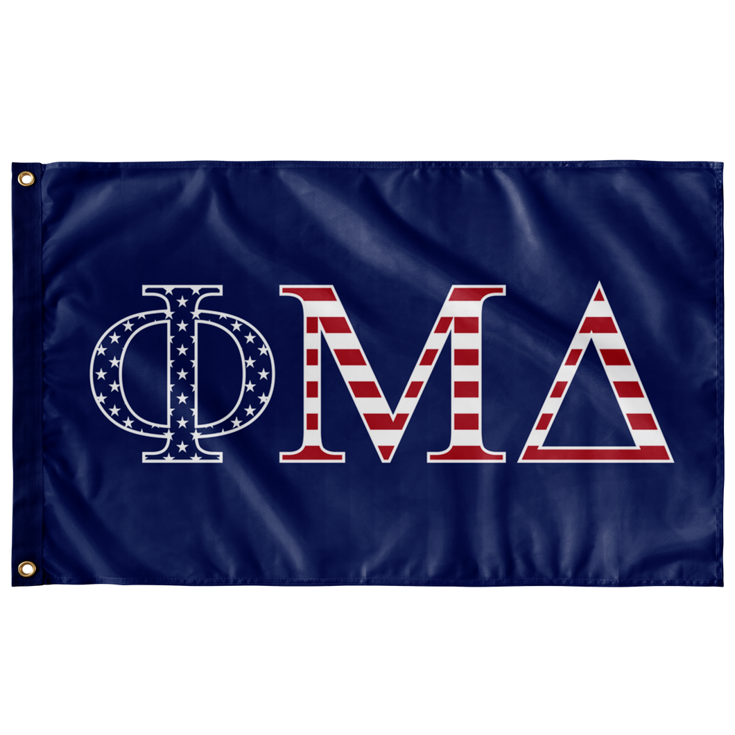 Phi Mu Delta USA Flag