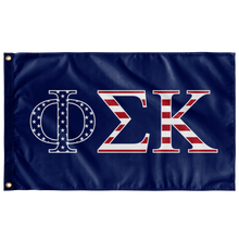 Load image into Gallery viewer, Phi Sigma Kappa USA Flag