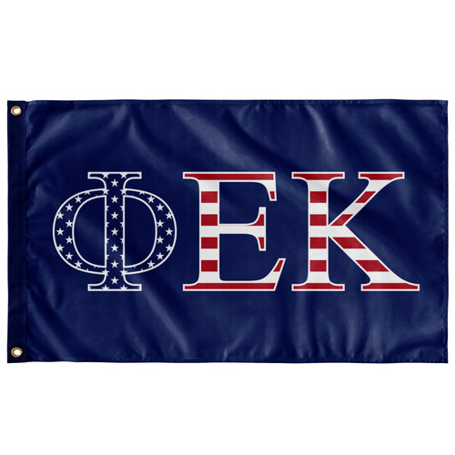 Phi Epsilon Kappa USA Flag -  Blue