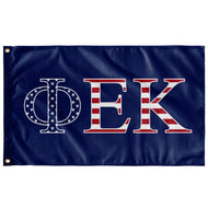 Phi Epsilon Kappa USA Flag -  Blue