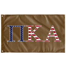 Load image into Gallery viewer, Pi Kappa Alpha USA Flag - Custom Gold