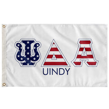 Load image into Gallery viewer, Psi Delta Alpha UINDY Stars And Stripes Greek Flag