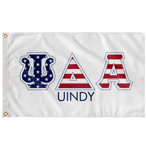 Psi Delta Alpha UINDY Stars And Stripes Greek Flag