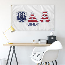 Load image into Gallery viewer, Psi Delta Alpha UINDY Stars And Stripes Greek Flag