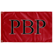 Load image into Gallery viewer, Rho Beta Rho Fraternity Flag - Red, Black &amp; White