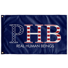 Load image into Gallery viewer, Rho Eta Beta Real Human Beings USA Flag - Blue
