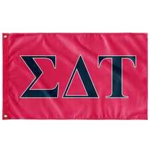 Load image into Gallery viewer, Sigma Delta Tau Sorority Flag 