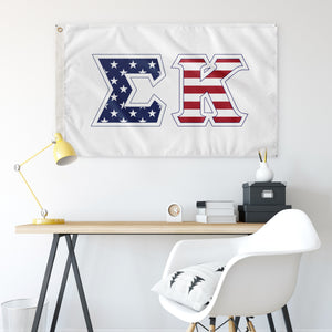 Sigma Kappa State Stars & Stripes Flag