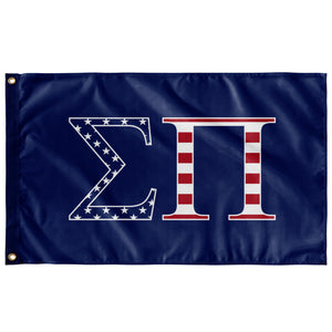 Sigma Pi USA Flag - Blue