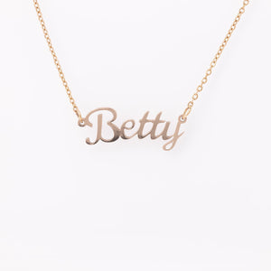 Sorority Name Necklace