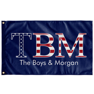 TBM Custom Flag - Blue