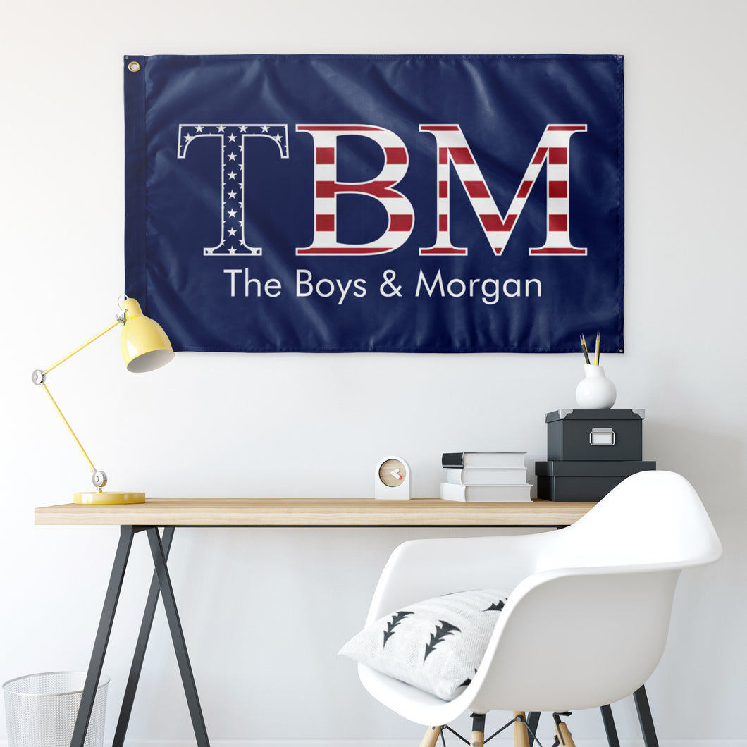 TBM Custom Flag - Blue
