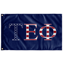 Load image into Gallery viewer, Tau Epsilon Phi USA Flag - Blue