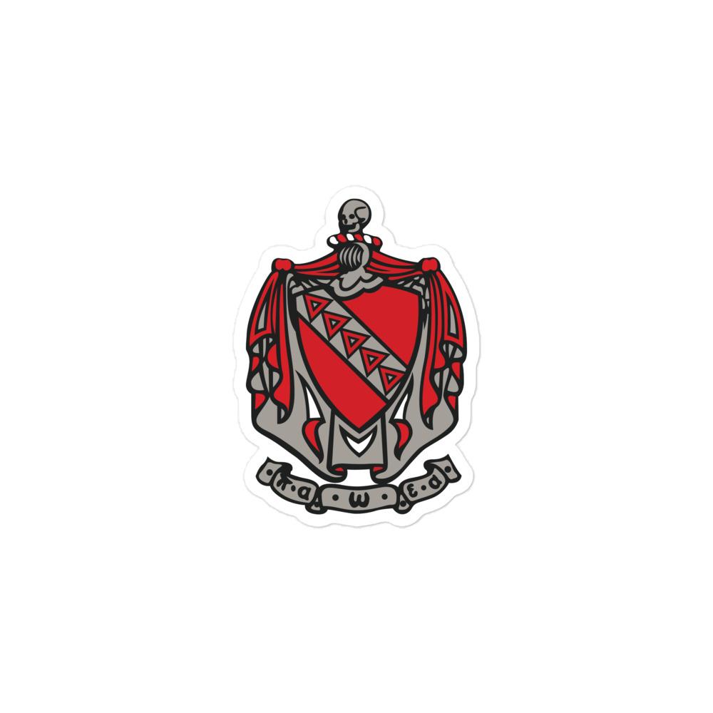 Tau Kappa Epsilon Coat Of Arms Sticker