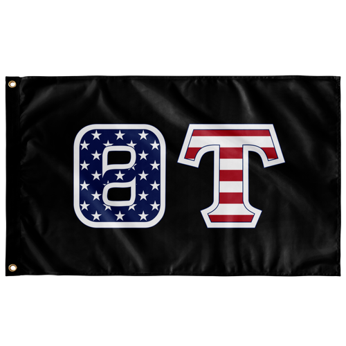 Theta Tau American Flag - Black