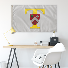 Load image into Gallery viewer, Triangle Frat Flag - T and Shield