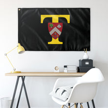 Load image into Gallery viewer, Triangle Fraternity Flag - Black