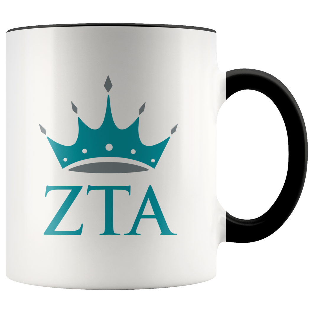 Zeta Tau Alpha Mug - Coffee Cup - Sorority Gift