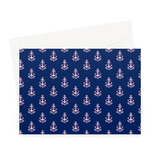 Load image into Gallery viewer, Delta Gamma Greeting Card - Delta Gamma Navy &amp; Delta Gamma Pink