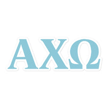 Load image into Gallery viewer, Alpha Chi Omega Sorority Letters Sticker - Olympus