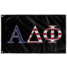 Load image into Gallery viewer, Alpha Delta Phi USA Flag - Black