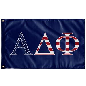 Alpha Delta Phi  USA Flag - Fraternity Flags