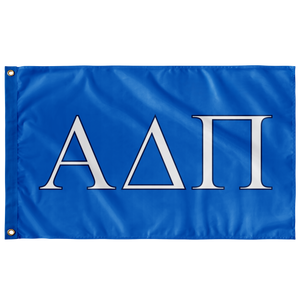 Alpha Delta Pi Sorority Flag - Azure, White & Midnight