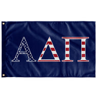 Alpha Delta Pi USA Flag - Blue