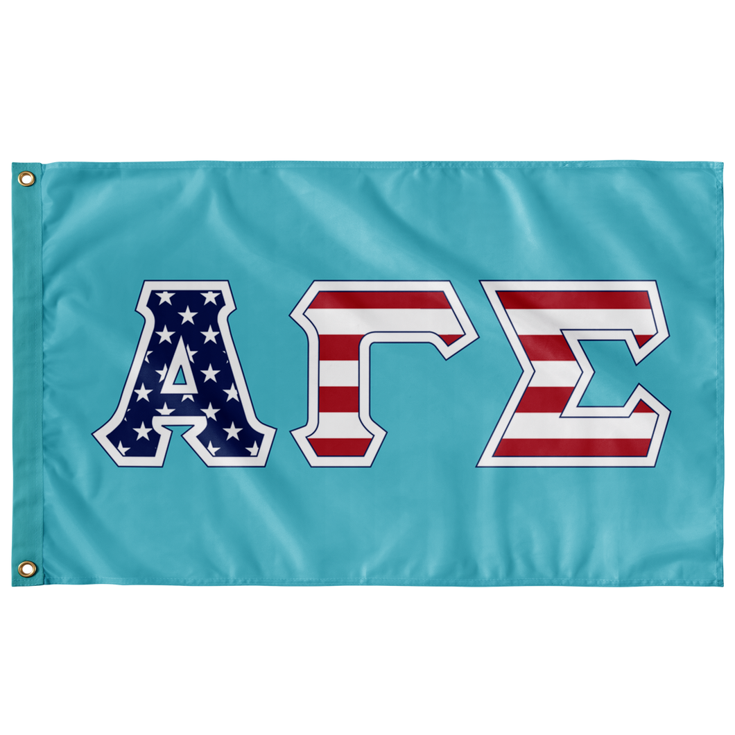 Alpha Gamma Sigma USA Fraternity Flag