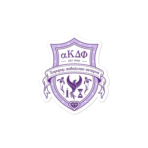 alpha Kappa Delta Phi Sticker - Greek Gifts