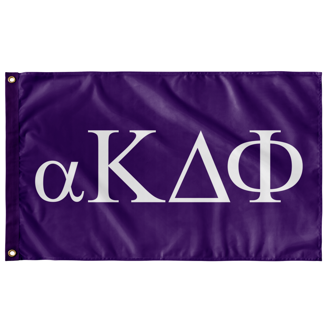 alpha Kappa Delta Phi Flag - Purple