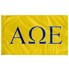 Load image into Gallery viewer, Alpha Omega Epsilon Banner - Yellow