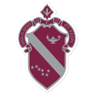 Alpha Phi Crest Sticker