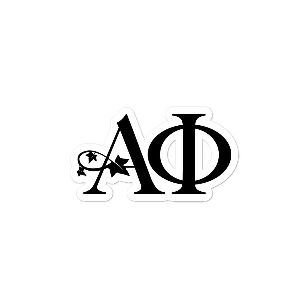 Alpha Greek Letter Logo