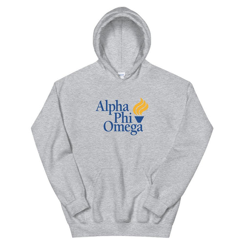 Alpha Phi Omega Logo Hoodie